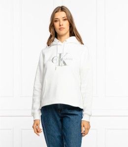 Bluza Calvin Klein krótka w młodzieżowym stylu