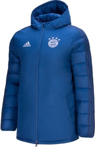 Niebieska kurtka Adidas w sportowym stylu krótka