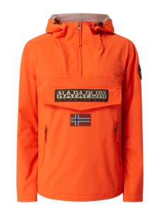 Pomarańczowa kurtka Napapijri w sportowym stylu