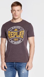 T-shirt Replay z krótkim rękawem