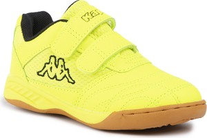 Żółte buty sportowe dziecięce Kappa na rzepy