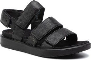 Czarne sandały Ecco w stylu casual