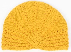 Żółta czapka Perfect Cashmere