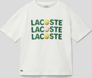 Koszulka dziecięca Lacoste z bawełny dla chłopców