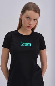 T-shirt Big Star z okrągłym dekoltem w młodzieżowym stylu z krótkim rękawem