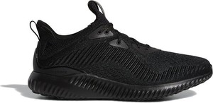 Czarne buty sportowe Adidas z tkaniny sznurowane