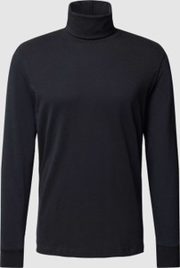 Czarna koszulka z długim rękawem Esprit z bawełny