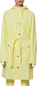 Żółta kurtka Rains w stylu casual