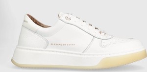 Buty sportowe Alexander Smith ze skóry z płaską podeszwą w sportowym stylu