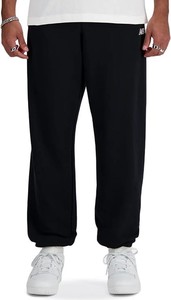 Czarne spodnie New Balance w stylu klasycznym z bawełny
