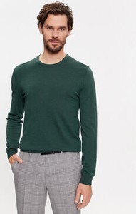 Zielony sweter Hugo Boss w stylu casual