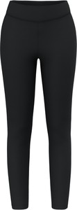 Czarne legginsy Salewa w sportowym stylu z wełny
