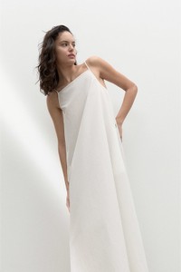 Sukienka Ecoalf maxi w stylu casual z bawełny