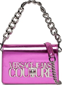 Różowa torebka Versace Jeans matowa