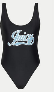 Czarny strój kąpielowy Juicy Couture w sportowym stylu