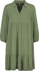 Zielona sukienka SUBLEVEL mini w stylu casual