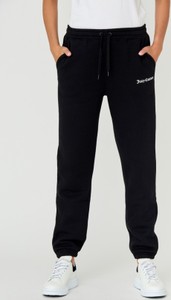 Czarne spodnie Juicy Couture w sportowym stylu