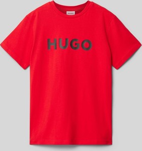 Koszulka dziecięca Hugo Boss z bawełny dla chłopców