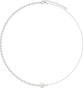 Pearls - Biżuteria Yes Naszyjnik srebrny z perłą - Pearls