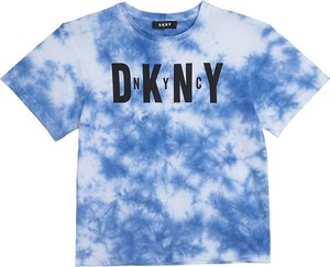 Koszulka dziecięca DKNY z bawełny