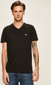 T-shirt Lacoste w stylu casual z dzianiny z krótkim rękawem
