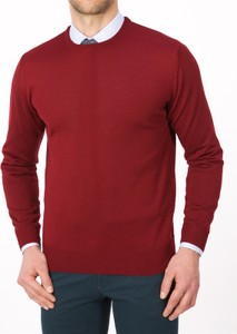 Czerwony sweter Lanieri