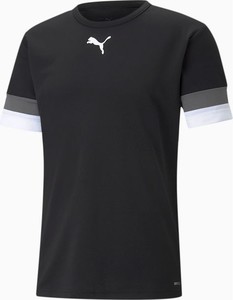 T-shirt Puma w sportowym stylu z dżerseju z krótkim rękawem