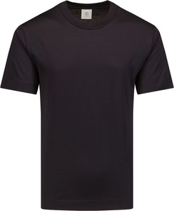 Czarny t-shirt Bogner z bawełny w stylu casual
