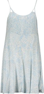Niebieska sukienka O'Neill na ramiączkach mini z dekoltem w kształcie litery v