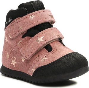 Różowe buty dziecięce zimowe Mrugała