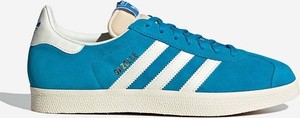 Niebieskie buty sportowe Adidas Originals z płaską podeszwą
