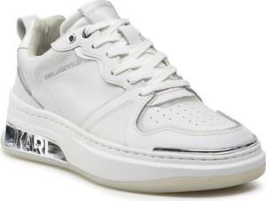 Buty sportowe Karl Lagerfeld sznurowane w sportowym stylu na platformie