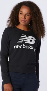 Bluza New Balance krótka z tkaniny w sportowym stylu