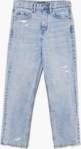 Niebieskie jeansy Cropp