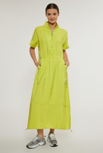 Zielona sukienka Monnari maxi w stylu casual