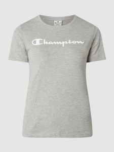 Bluzka Champion z bawełny z krótkim rękawem w sportowym stylu