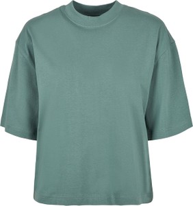 T-shirt Emp z krótkim rękawem w stylu casual z bawełny