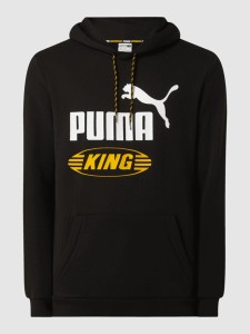 Czarna bluza Puma z bawełny w młodzieżowym stylu