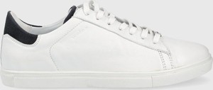 Wojas sneakersy skórzane kolor biały