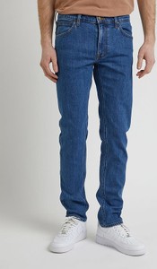 Niebieskie jeansy Lee z bawełny