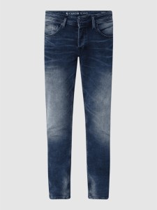 Niebieskie jeansy Garcia w stylu casual z bawełny