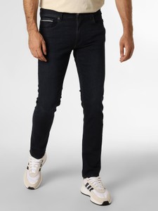 Czarne jeansy Replay w street stylu