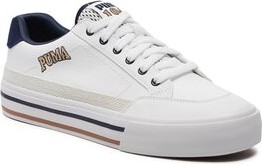 Puma Sneakersy Court Classic Vulc Retro Club 395089-01 Biały