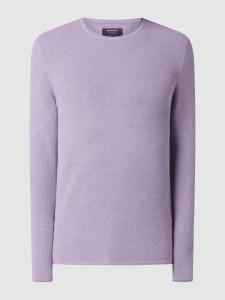 Fioletowy sweter McNeal z bawełny w stylu casual