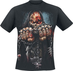 T-shirt Five Finger Death Punch w młodzieżowym stylu z bawełny
