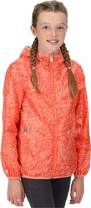 Pomarańczowa kurtka dziecięca Regatta dla dziewczynek