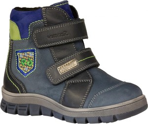 Buty dziecięce zimowe Szamos na rzepy dla chłopców