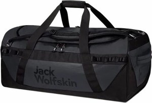 Czarna torba podróżna Jack Wolfskin