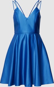 Niebieska sukienka Jake*s mini bez rękawów