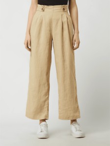 Moda Spodnie Spodnie z zakładkami Cristina Durio Spodnie z zak\u0142adkami jasnoszary W stylu biznesowym 